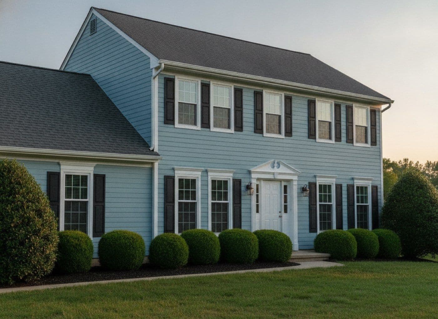 Energy-efficient replacement windows on a Catonsville, MD home by Apper Construction