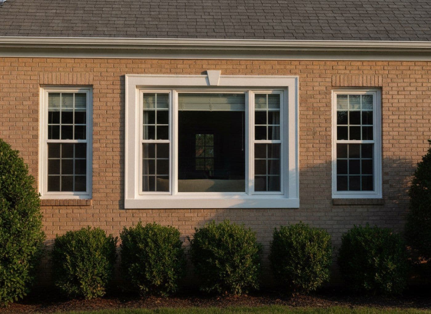 Energy-efficient replacement windows on a Crofton, MD home by Apper Construction