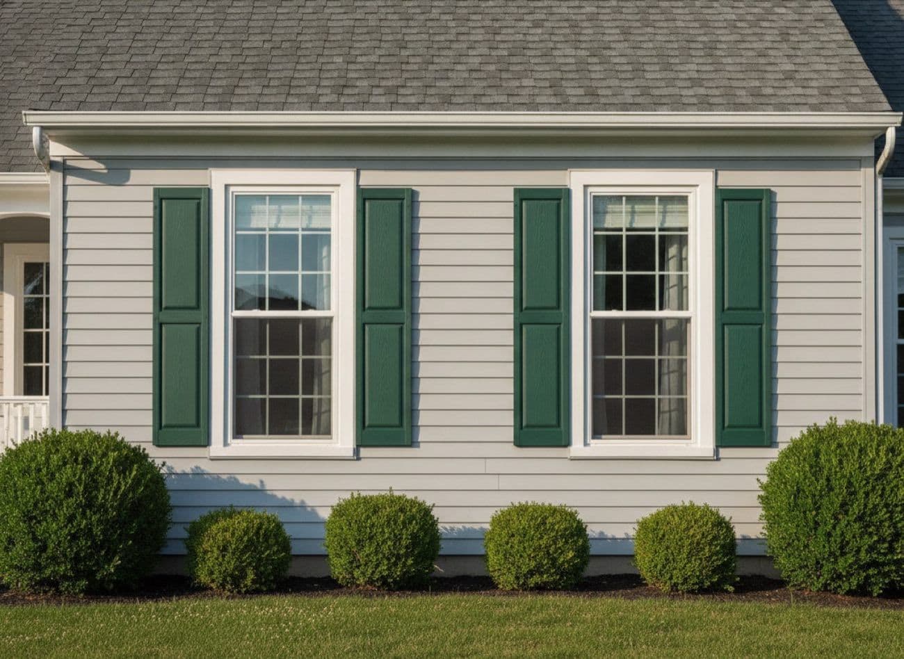 Energy-efficient replacement windows on a Crownsville, MD home by Apper Construction