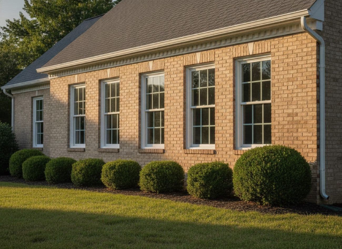 Energy-efficient replacement windows on a Hanover, MD home by Apper Construction