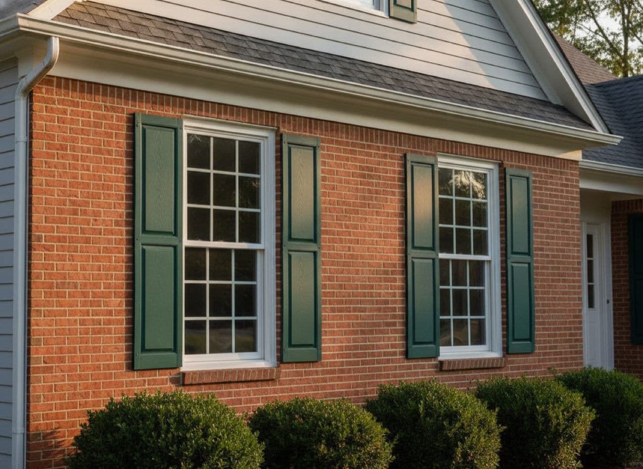 Energy-efficient replacement windows on a Millersville, MD home by Apper Construction