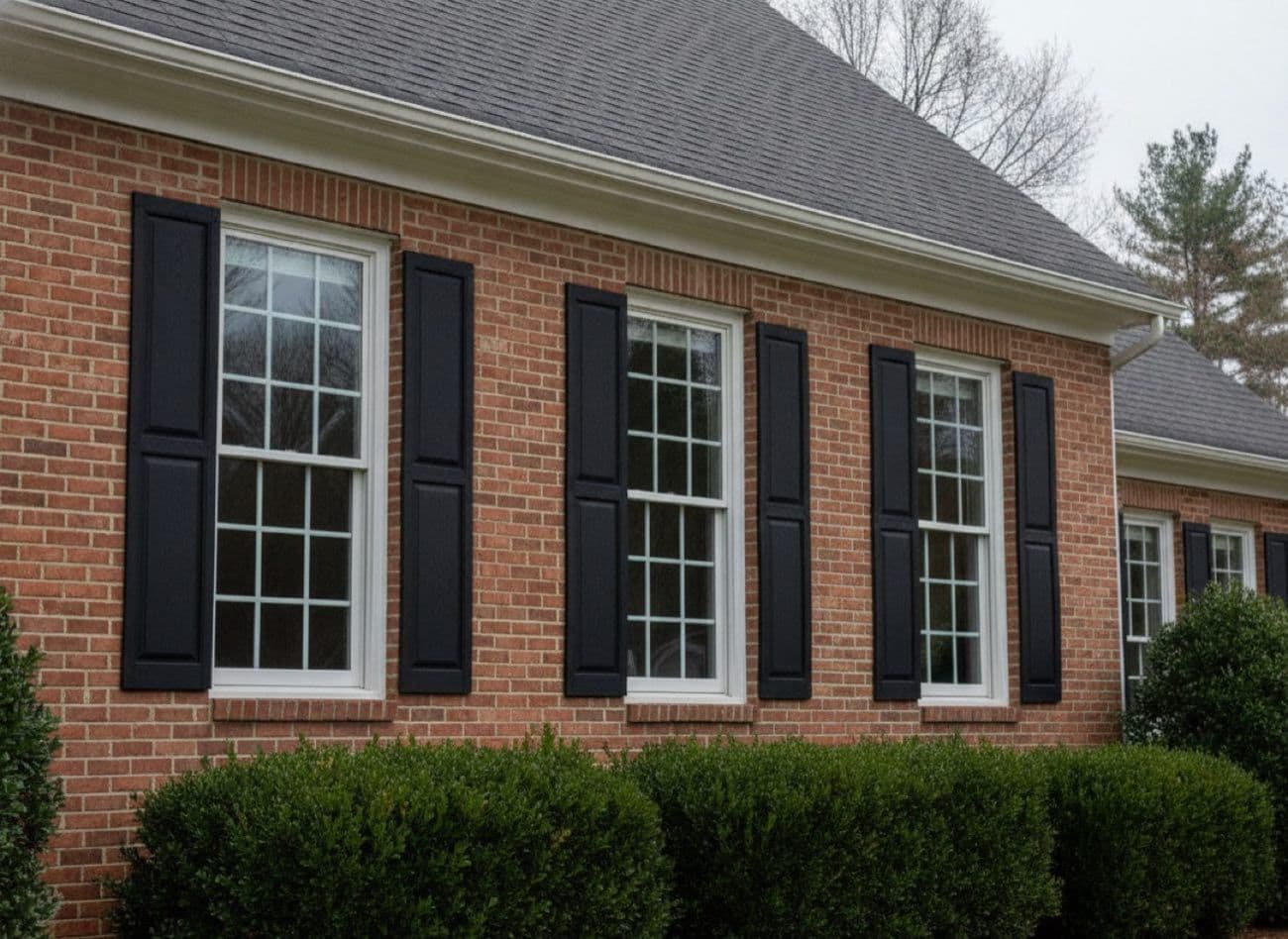 Energy-efficient replacement windows on a Pasadena, MD home by Apper Construction