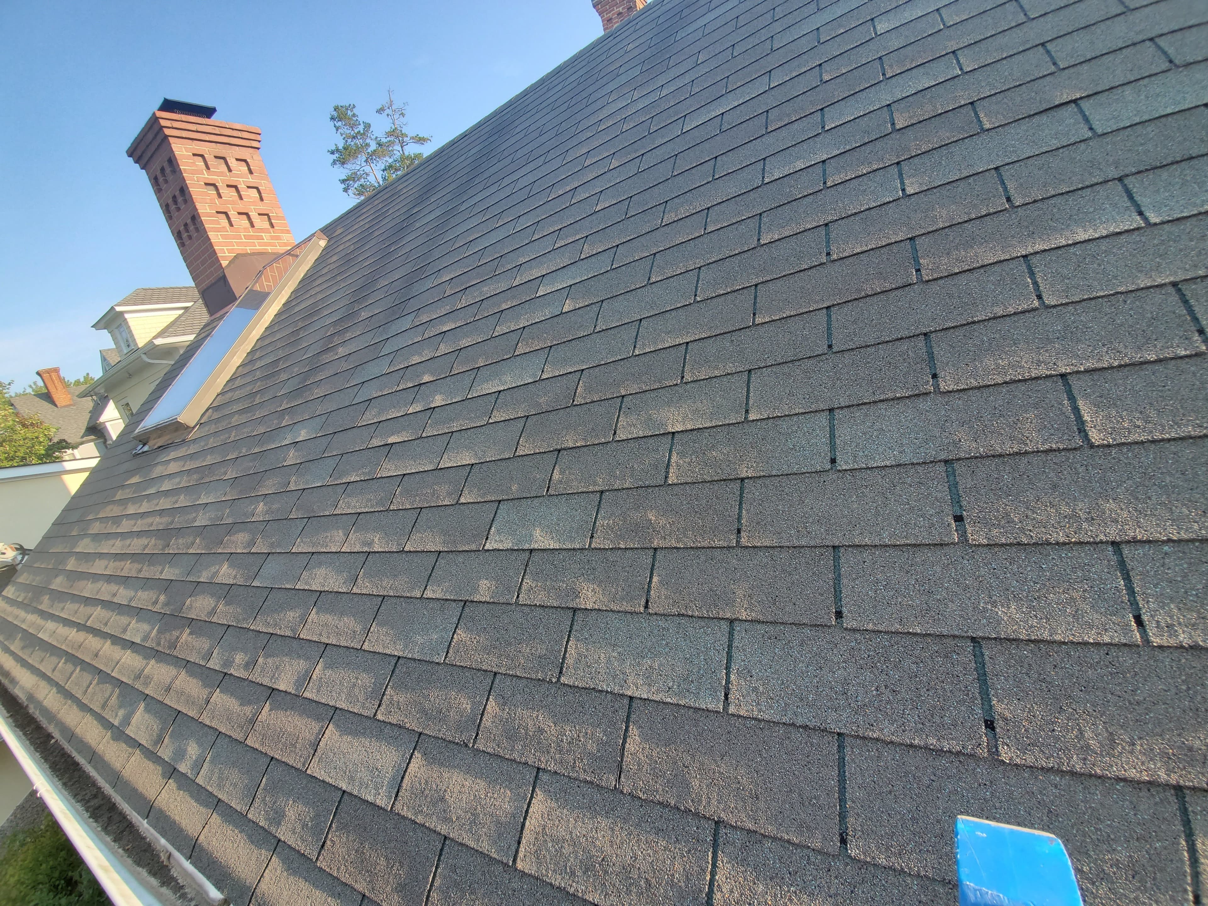 New asphalt shingle roof installed on a Severn, Maryland home in Anne Arundel County by Apper Construction MHIC #05-146983