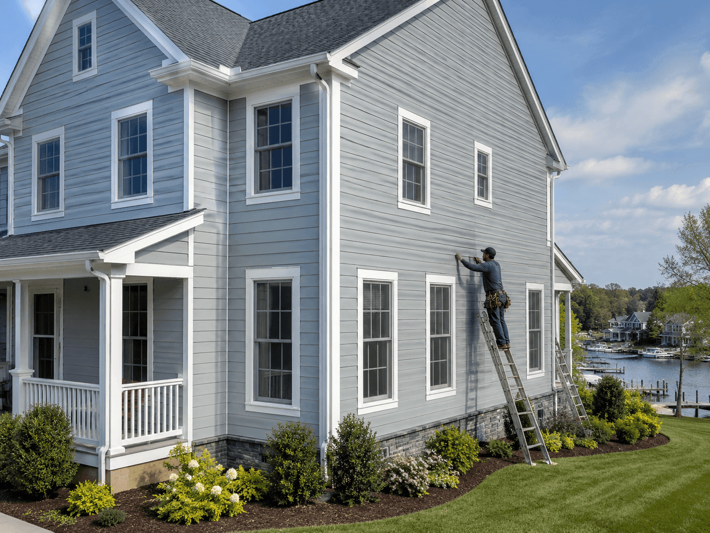 some work in siding in maryland